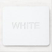 Weiß Mousepad (Vorne)