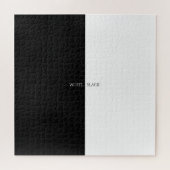 weiß oder schwarz puzzle (Horizontal)