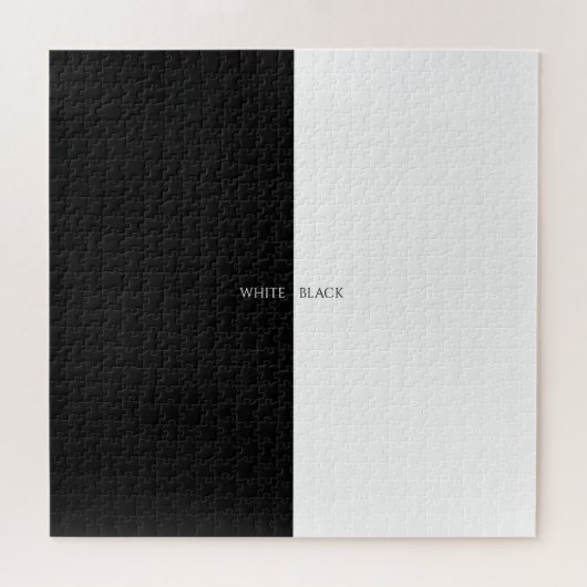 weiß oder schwarz puzzle (Horizontal)
