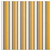 Weiß, orange und schwarz farbiges Muster Stoff (Muster)