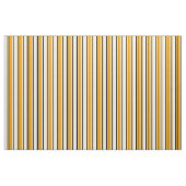 Weiß, orange und schwarz farbiges Muster Stoff (Fat Quarter (45,7 x 55,9 cm))