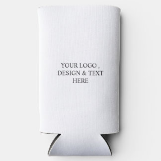 Weiß personalisiert – Ihr Logo und Text hier Selters Dosenkühler