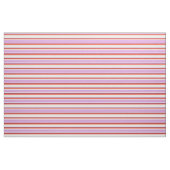 Weiß, Pflaume, braun und rote Linien Stoff (Fat Quarter (45,7 x 55,9 cm))