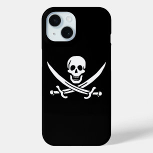 Weiß, Piratenflagge Calico Jack, Skull & Cutlass Case-Mate iPhone Hülle
