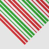Weiß Rot Grün Streifen Muster Seidenpapier (Ausschnitt)