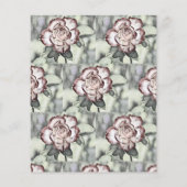 Weiß, rot, rote Rose (Rückseite)