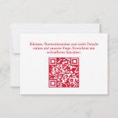 weiß, rot, schwarz einladung (Rückseite)