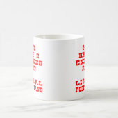 Weiß schießt 2 Feinde Kaffeetasse (Mittel)