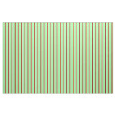 Weiß, Schokolade, Dunkelrot und grüne Linien Stoff (Fat Quarter (45,7 x 55,9 cm))