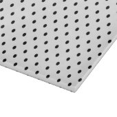 Weiß/schwarz Polka Dots Cutting Board Schneidebrett (Ecke)