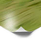 Weiß & Schwarz Schönes Pferd Galloping in der Natu Fotodruck (Ecke)