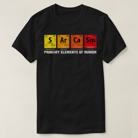 Weiß Science Joke 1 T-Shirt (Design vorne)