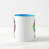 weiß-seans tasse (Zentrum)