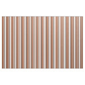 Weiß, Siena, Schwarz und Dunkellachsmuster Stoff (Fat Quarter (45,7 x 55,9 cm))