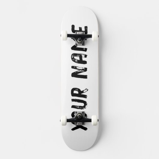 weiß skateboard (Vorderseite)