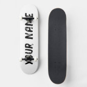 weiß skateboard (Vorderseite)