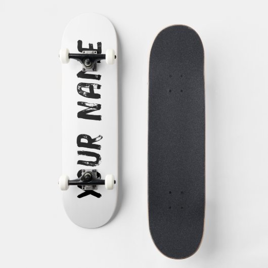weiß skateboard (Vorderseite)