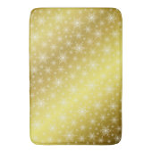 ,weiß, stern, stars, weihnachtlich + Beispiel, Far Badematte (Vorderseite Vertikal)