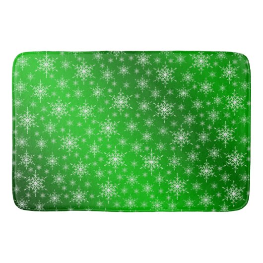 weiß, stern, sterne, Weihnachten + Probe, farbig, Badematte (Vorderseite)