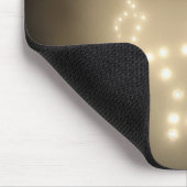 Weiß-Sterne Mousepad (Ecke)