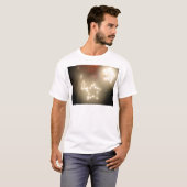 Weiß-Sterne T-Shirt (Vorne ganz)