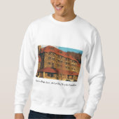 Weiß Sweatshirt mit Grove Park Inn Foto (Vorderseite)