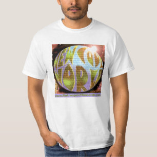 Weiß-T-Shirt Umbau "NCW" Planet LOGOS w RRs T-Shirt