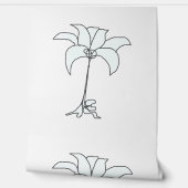 Weiß Tapete (Abrollen)