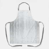 weiß-textur-holz-oberfläche schürze (Vorderseite)