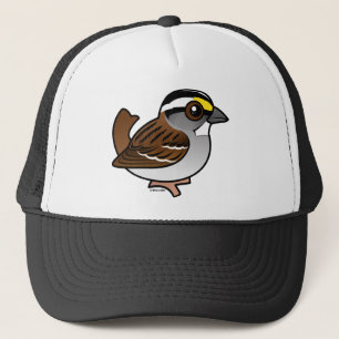 Weiß-throated Spatz Truckerkappe