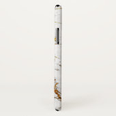 Weiß u. Goldmarmor Case-Mate iPhone Hülle (Hinten/Rechts)