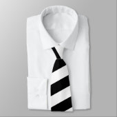 Weiß und andere gestreifte Krawatte (Gebunden)