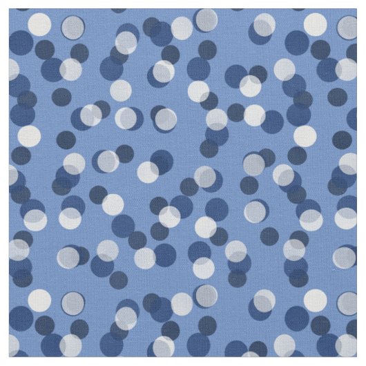 weiß und blau gepunktet stoff (Nahaufnahme)