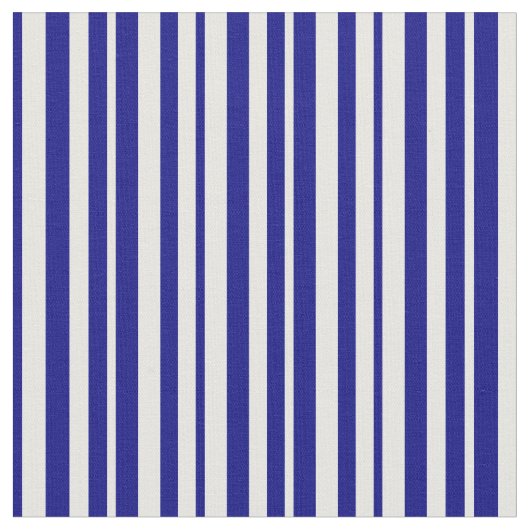 Weiß und blau gestreift/geflochtenes Muster Stoff (Nahaufnahme)
