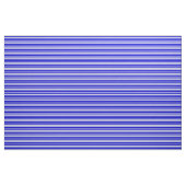 Weiß und blau gestreiftes Muster Stoff (Fat Quarter (45,7 x 55,9 cm))