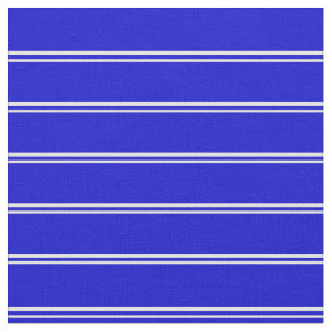 Weiß und blau gestreiftes Muster Stoff