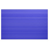 Weiß und blau gestreiftes Muster Stoff (Fat Quarter (45,7 x 55,9 cm))