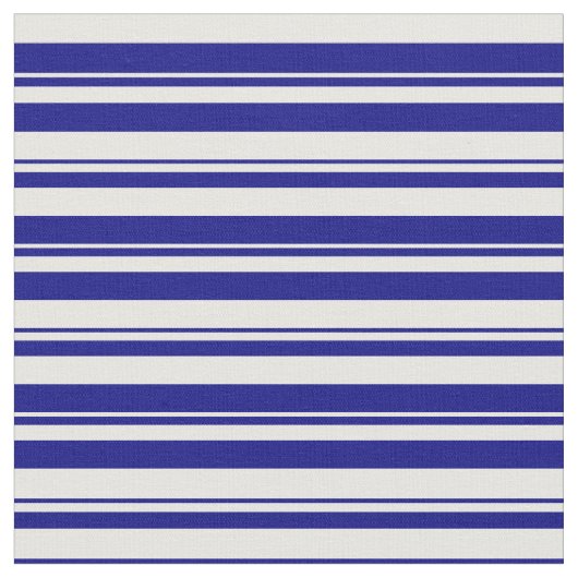 Weiß und blau gestreiftes Muster Stoff (Nahaufnahme)