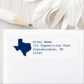 Weiß und Blau Texas (Insitu)
