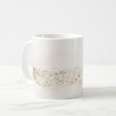 Weiß und braun kaffeetasse (Vorderseite Links)