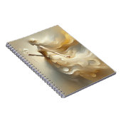 Weiß und Creme Fairy Notizblock (Rechte Seite)