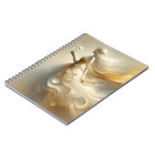 Weiß und Creme Fairy Notizblock (Linke Seite)