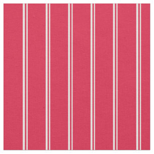 Weiß- und Crimson-Muster der Streifen Stoff