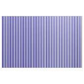 Weiß und dunkelblau gestreiftes Muster Stoff (Yard (91,4 cm))