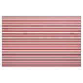 Weiß und dunkelrot gestrichenes Muster Stoff (Fat Quarter (45,7 x 55,9 cm))