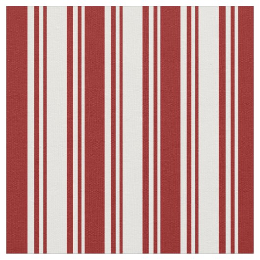 Weiß und dunkelrotes Muster Stoff (Nahaufnahme)