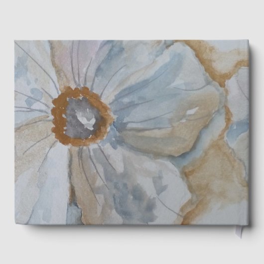 WEISS UND GOLD GÄSTEBUCH (Rückseite)