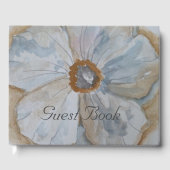 WEISS UND GOLD GÄSTEBUCH (Vorderseite)