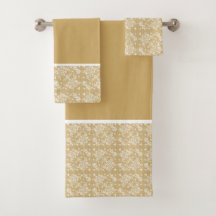 Weiß- und Goldfloralleiste