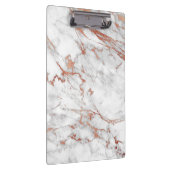 Weiß und Goldmarmorklemmbrett Klemmbrett (Rechts)